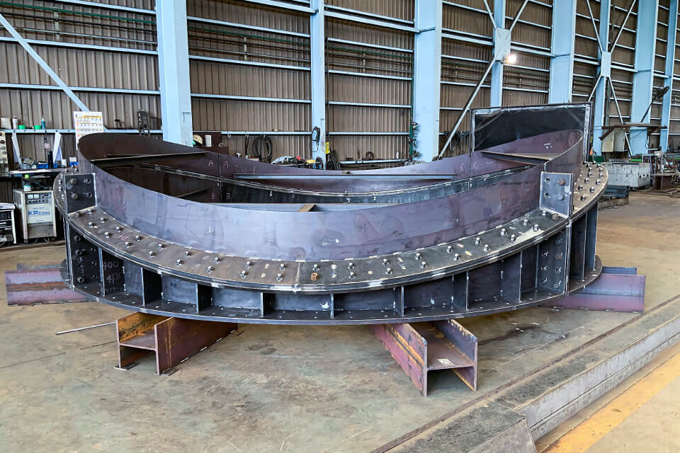 工事実績｜長年の実績を活かした、シールド工事仮設機械設備の計画設計「タチバナエンジ株式会社」